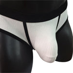 3 Pack Men's Seamless Comfort Large Supportive Pouch Sexy Low-Rise Briefs