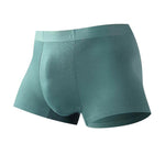 2 Pack Men's Seamless Comfort Stretch Fabric Breathable Modern Fit Solid Color Trunks