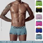 2 Pack Men's Ultra-Soft High-Stretch Cotton Shaping Trunks