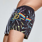 Men's Printed Athletic Cut Quick-Dry Comfy Waistband Board Shorts
