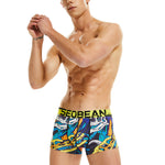 2 Pack Men's Supportive Pouch Anti-Chafing Comfy Waistband Soft Trunks