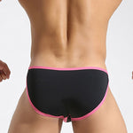 3 Pack Men's U-Pouch Breathable Nylon Briefs