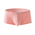 2 Pack Premium Cotton Double-Layered Gusset Breathable U-Pouch Trunks