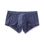 Lightweight Breathable Ice Silk U Contoured Boxers for Men
