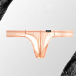 2 Pack Men's Sexy Semi-Transparent Thong