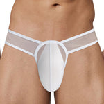 2 Pack Men's Sexy See-Through Triangle Y-Shaped Sleep Briefs