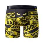 4 Pack Men's Digital Print Comfortable & Breathable Stretch Fit Boxer Briefs
