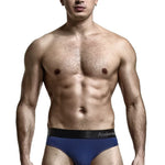 4 Pack Men's Stretch Support Panel Thongs