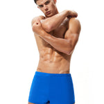 Men's Casual Athletic Shorts with Zipper Pockets and Lining