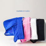 2 Pack Men's Low Rise Mesh Large Pouch U-convex Breathable Comfortable Briefs
