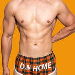 2 Pack Men's Loose Aloha Cotton Plaid Home Pants