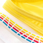 3 Pack Men's Sexy Color-Block Hollow Out Underwear Bikini