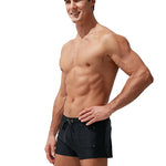 Men's Zippered Pocket Design Moisture-Wicking Swim Shorts & Trunks