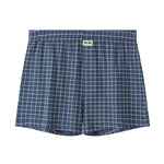 3 Pack Men's Breathable Relaxed Fit & Loose-Fit Plaid Home Shorts