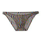 4 Pack Men's Quick-Dry & Slim-Fit Sheer Mesh Print Briefs