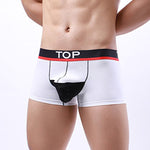 4 Pack Men's Cotton Gun Egg Separation Elephant Nose Trunks