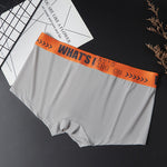 3-pack Men's Ice Silk Solid Color Breathable Briefs