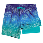 Men's Lightweight & Airy Quarter-Length Swim & Walk Quick-Dry Loose Fit Board Shorts