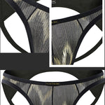 3 Pack Men's Lightweight Jockstrap with Sculpted U-Pouch and Stretch Fit