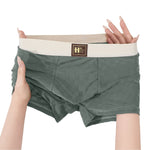 4 Pack Men's Light-Luxury Loose Fit Breathable & Comfortable Trunks