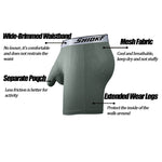 2 Pack Men’s Mesh Separate Pouch Boxers Briefs