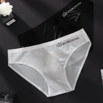 3 Pack Men's Seamless Ice Silk Cool-Touch Briefs