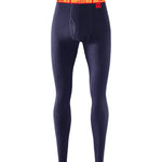 Men's Thermal Pants with Fleece Lining, Thickened Sports Base Layer Pants