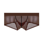 3 Pack Men's Ice Silk Seamless Lightweight & Snug-Fit Trunks