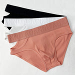 Men’s Ribbed Cutout Stretch Cotton Briefs