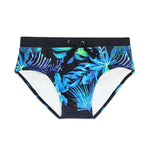 Men's Retro Print Casual Beach Swim Briefs
