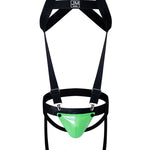 Men's Second-Skin Feel Adjustable Skin-Friendly Chafe-Free Design Shoulder Strap & Jockstrap