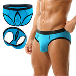 3-pack Men's Low-rise Compartment Lift Independent Pouch Briefs