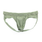 3 Pack Men's Solid Color Contoured Pouch Skin-Friendly Jockstraps