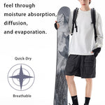 Outdoor Long-Sleeve Sweat-Wicking Quick-Dry Simple Loose Unisex Sports Top