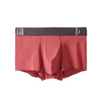 2 Pack Men's Premium Ultra-Thin Seamless Ice Silk Stretch Fit Trunks
