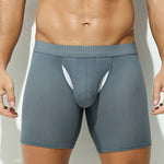 2 Pack Men's Sporty Cut Anti-Chafing Breathable Stretch Fit Midway Briefs