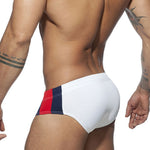Men's Removable Pad Swim Brief with Drawstring