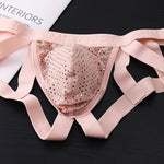 3 Pack Men's Front Mesh Breathable Sporty & Trendy Jockstraps