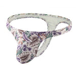 6 Pack Men's Bold Prints Stretch Fit Quick-Dry Sexy Thongs