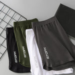 2 Pack Men's Cotton Comfort Loose Fit Breathable Boxers