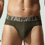 2 Pack Men's Ultra-Soft Cotton Mid-Rise Sporty Cut Seamless Comfort Bikini