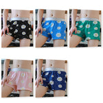 2 Pack Men's Pure Cotton Shape-Retaining Trendy Prints Mid-Rise Boxers Shorts