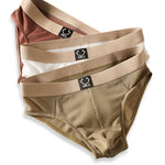 4-pack Men's Anti-Chafing Odor-Control Comfy Waistband Briefs