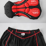 Men's Foam & Silicone Gel Padding High-Stretch Cycling Style Activewear Tights