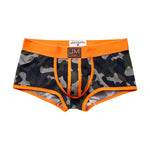 2 Pack Men's Camouflage Print Mesh Supportive Fit Touch-Free Soft-Touch Trunks