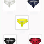 3 Pack Men's Stay-Cool  Day-Long Comfort Supportive U-Pouch Soft Bikini