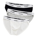 3 Pack Men's Sporty Comfy Waistband Briefs