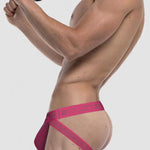 Men's Ribbed Jockstrap Underwear Athletic Supporters