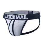 2 Pack Men's Supportive U-Pouch Day-Long Comfort Chafe-Free Design Jockstraps