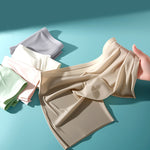 4 Pack Men's Seamless Ice Silk Quick-Dry U-Pouch Cooling Touch Boxer Briefs